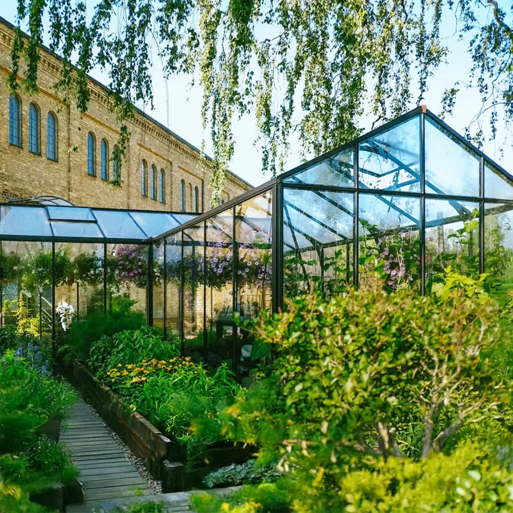 Big Glass Greenhouse The Estate by PrimeGreenhouses