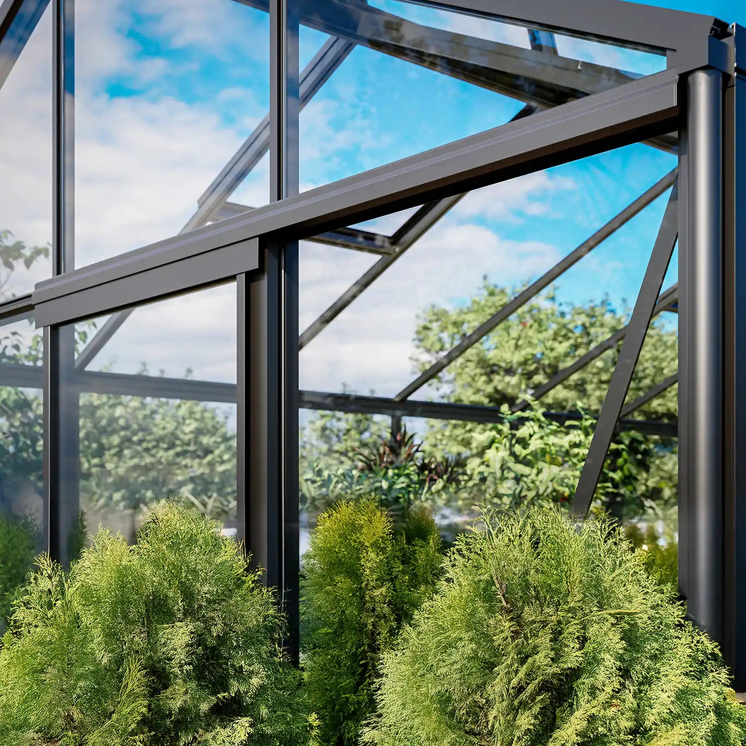 Glass Greenhouse The Cottage by PrimeGreenhouses