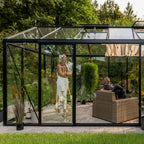 Glass Greenhouse The Cottage by PrimeGreenhouses