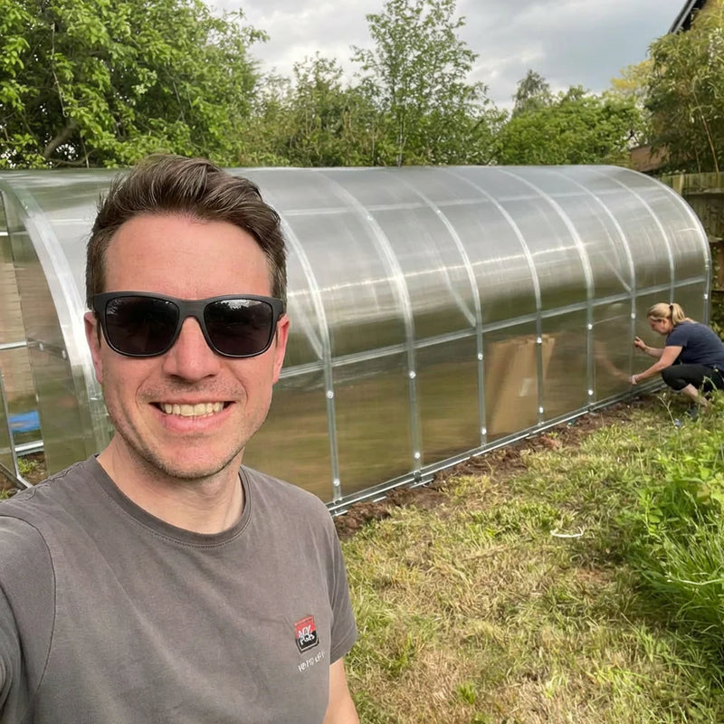 You enjoy your greenhouse