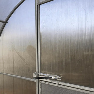 Système d’ouverture automatique pour portes et fenêtres de serre de jardin en polycarbonate AtmoSerre