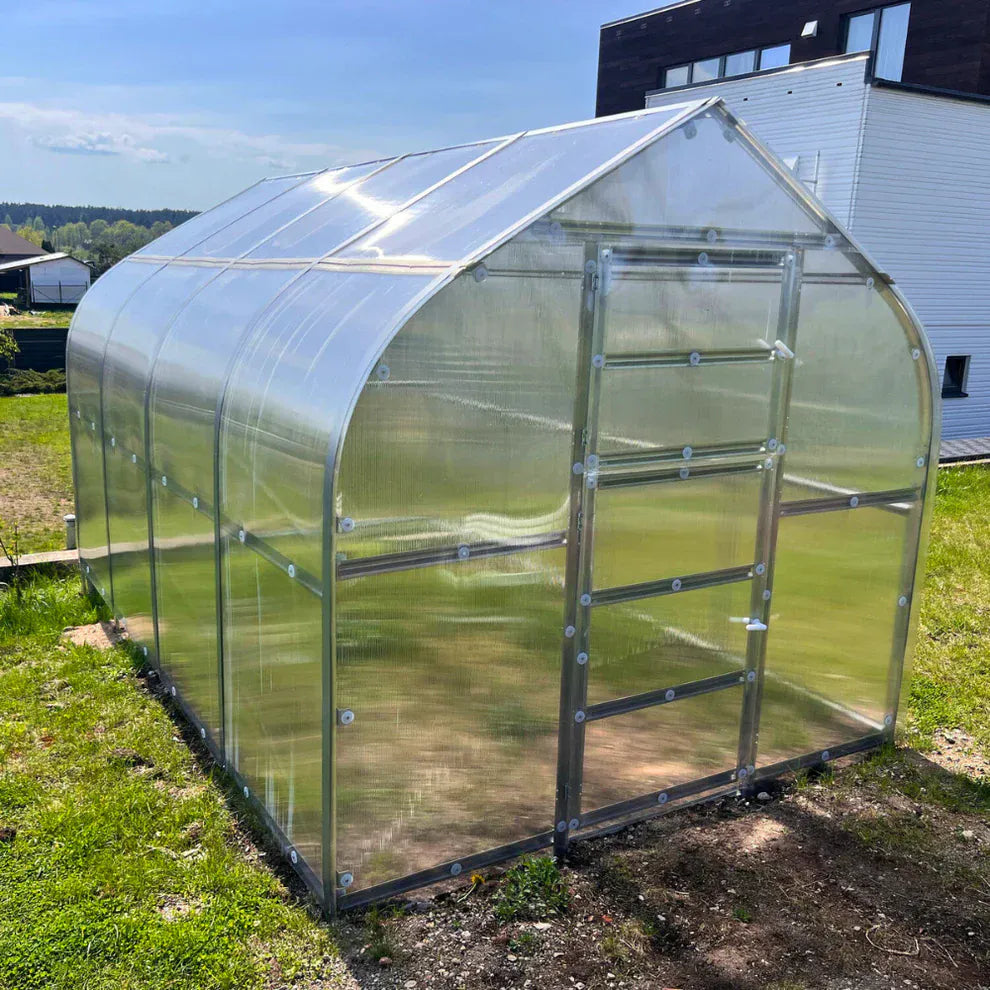 Serre de jardin polycarbonate contemporaine
